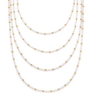 Collana Cleopatra Blanch  Acciao Placcato Oro