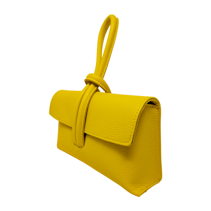Borsetta Pochette in Vera Pelle Made in Italy
