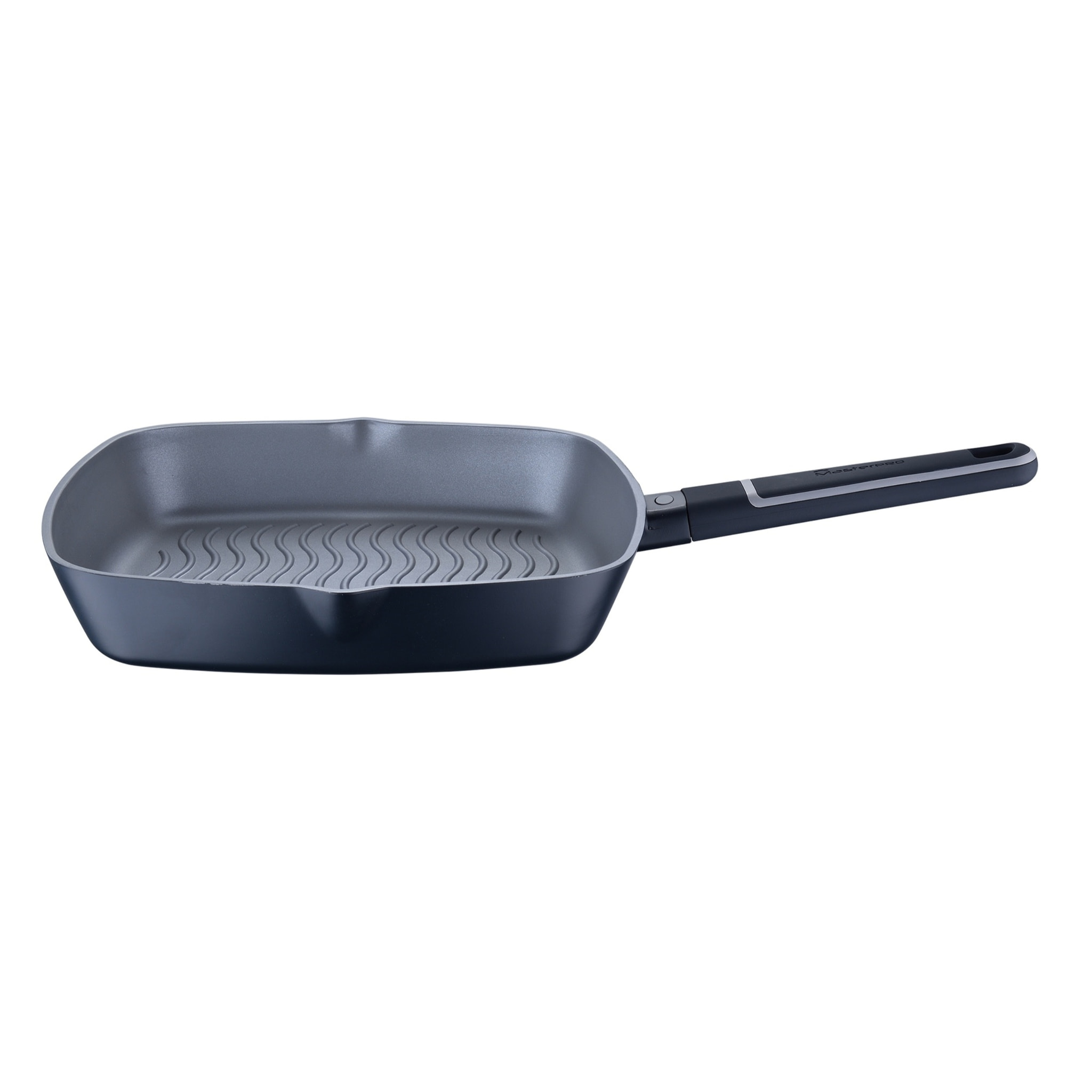Sartén Grill Ø28x5,5cm en Aluminio fundido apta para inducción INDIGO MasterPRO