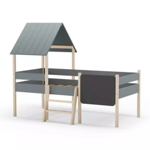 Cama cabaña Mokibed Verde Salvia - Oak Soft