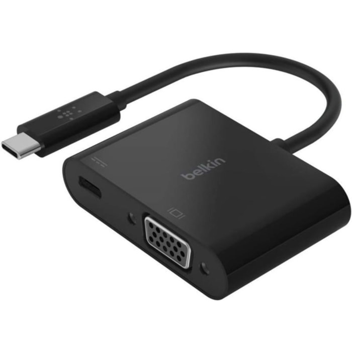 Adaptateur USB-C/VGA BELKIN USB-C vers VGA 60W Noir