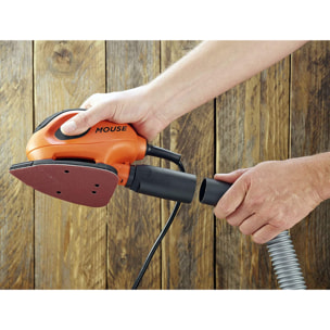 Ponceuse de détail Mouse filaire 55W + 6 brasifs BLACK+DECKER BEW230-QS