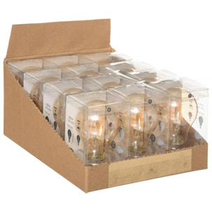 Ampoule LED "Standard" ambrée - filament droit E27