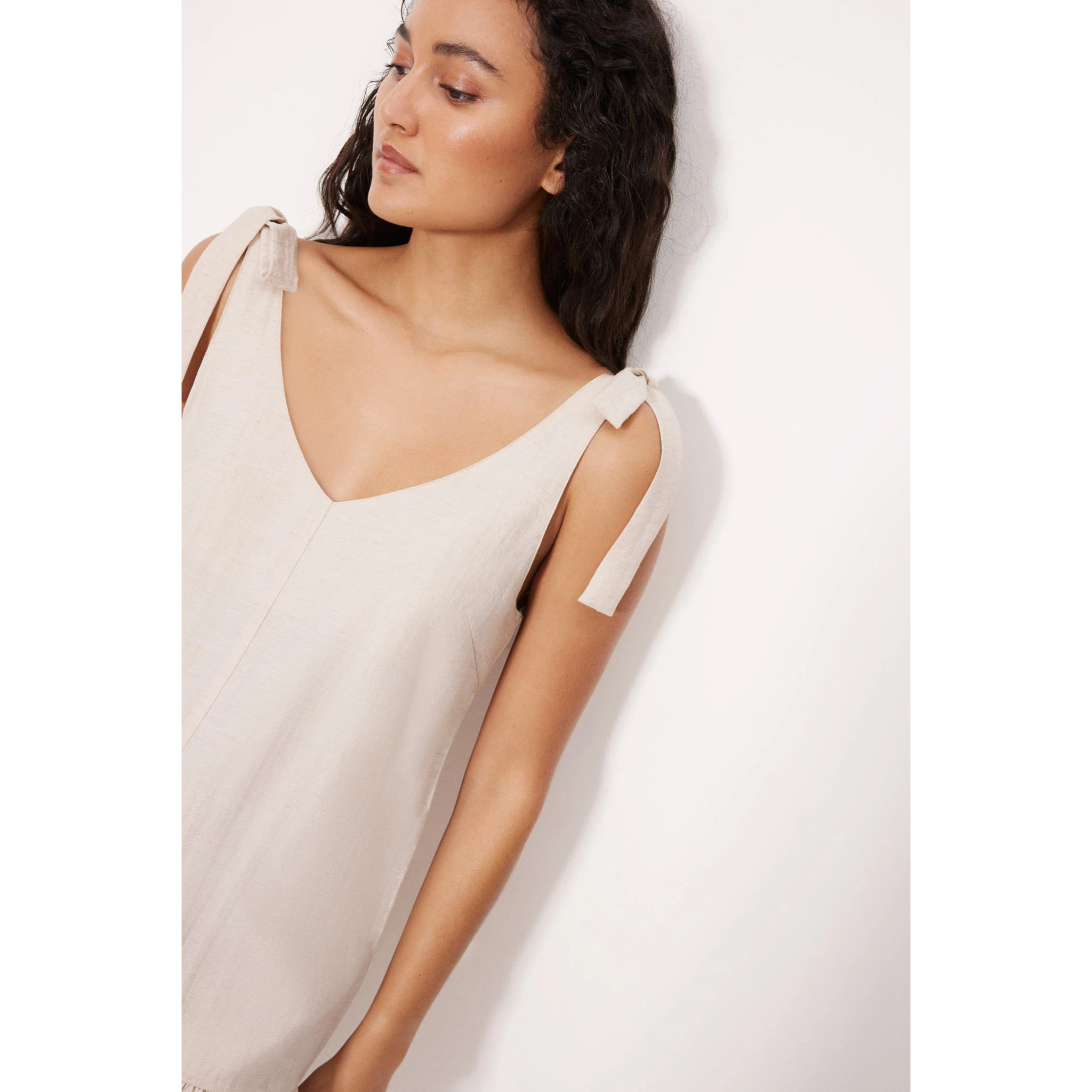 Vestito corto Marrone