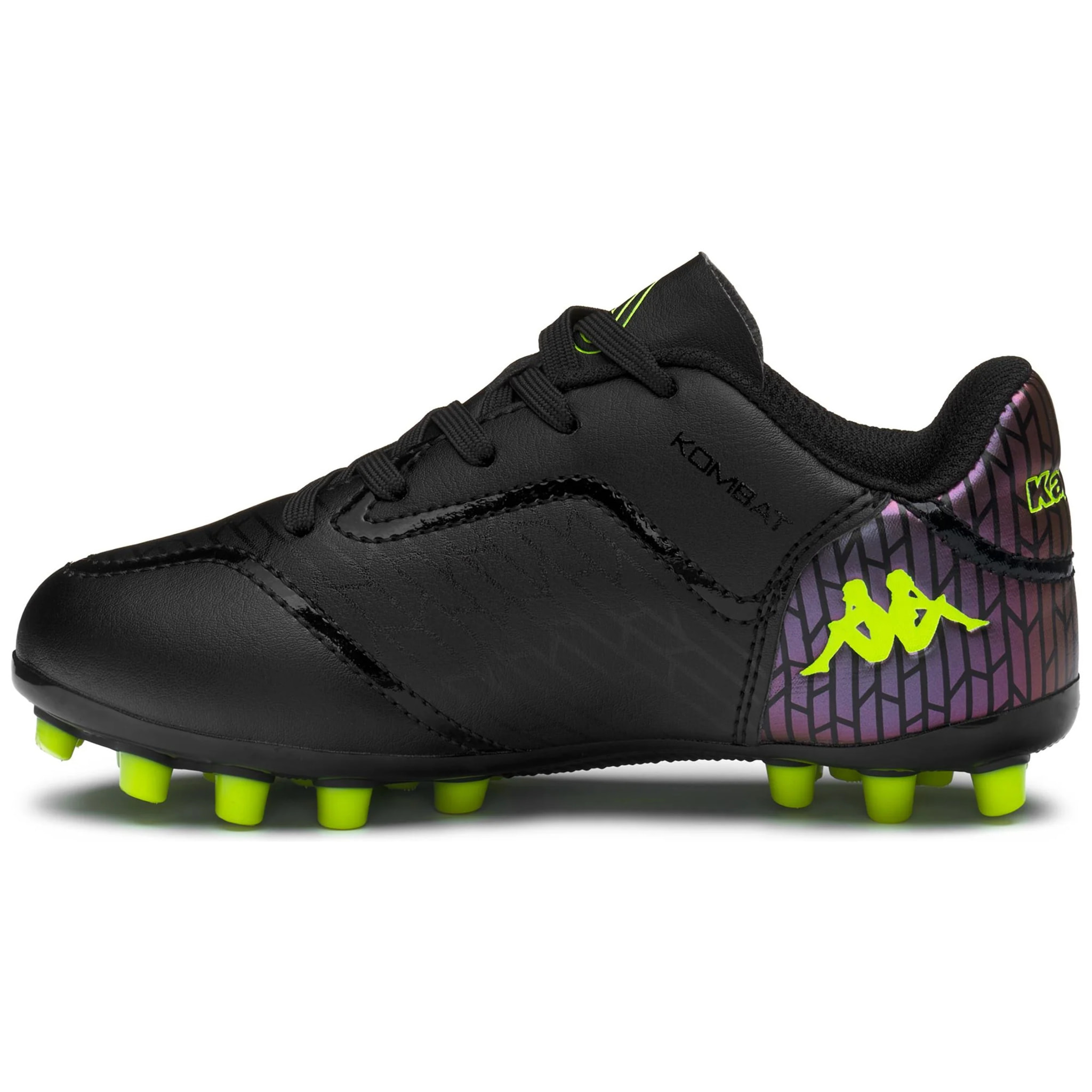 Kappa - Zapatillas deportivas Niño Negro - Kombat Player Ag Kid