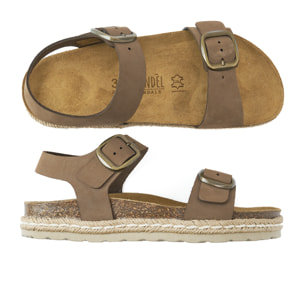 Sandalo Mandèl Marrone