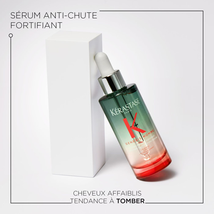 Genesis Homme - Sérum Anti-Chute Fortifiant pour cheveux affaiblis ayant tendance à tomber 90 ml