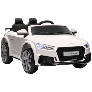 Audi TT Eléctrico Infantil con Control Remoto Música y Luces Modos Aprendizaje