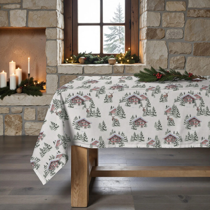 Nappe en résine Anti-tâches Bl Christmas 21