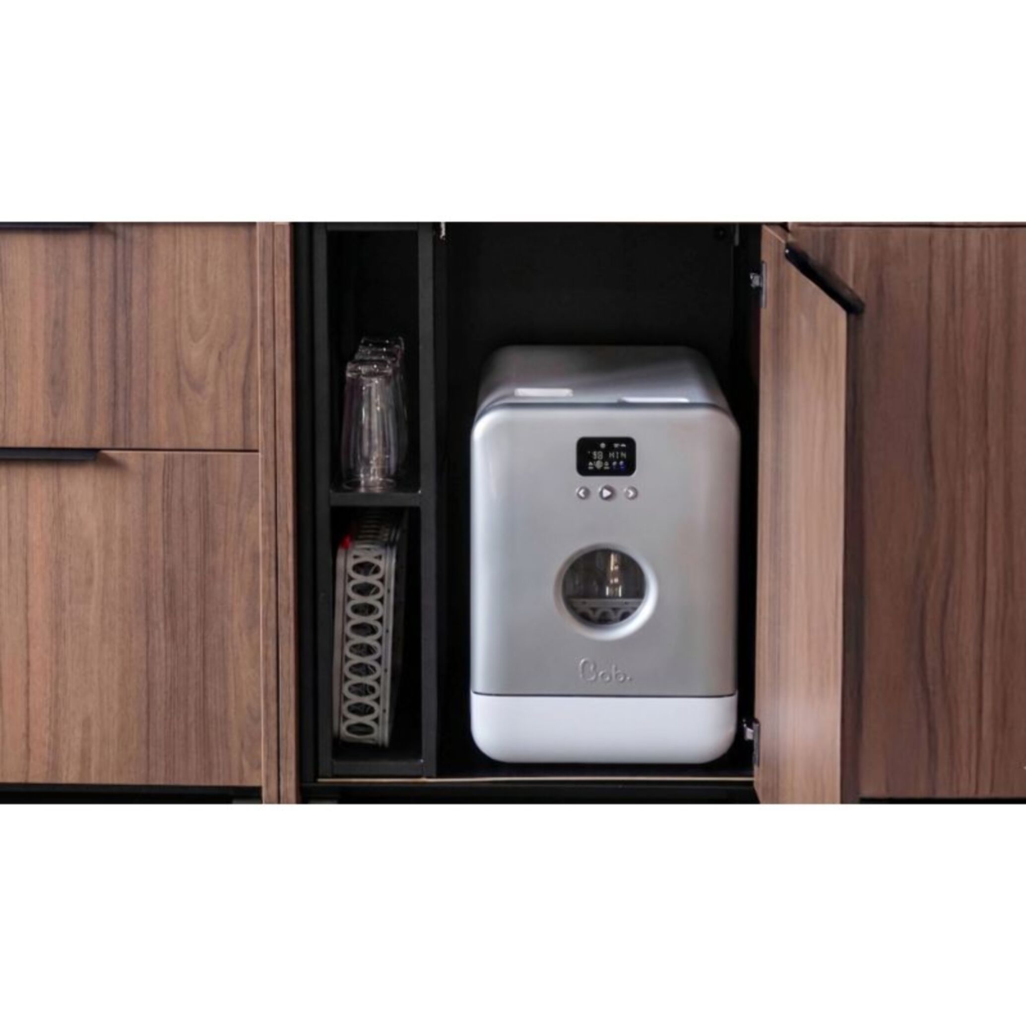 Mini lave vaisselle DAAN TECH Bob - Gris argent