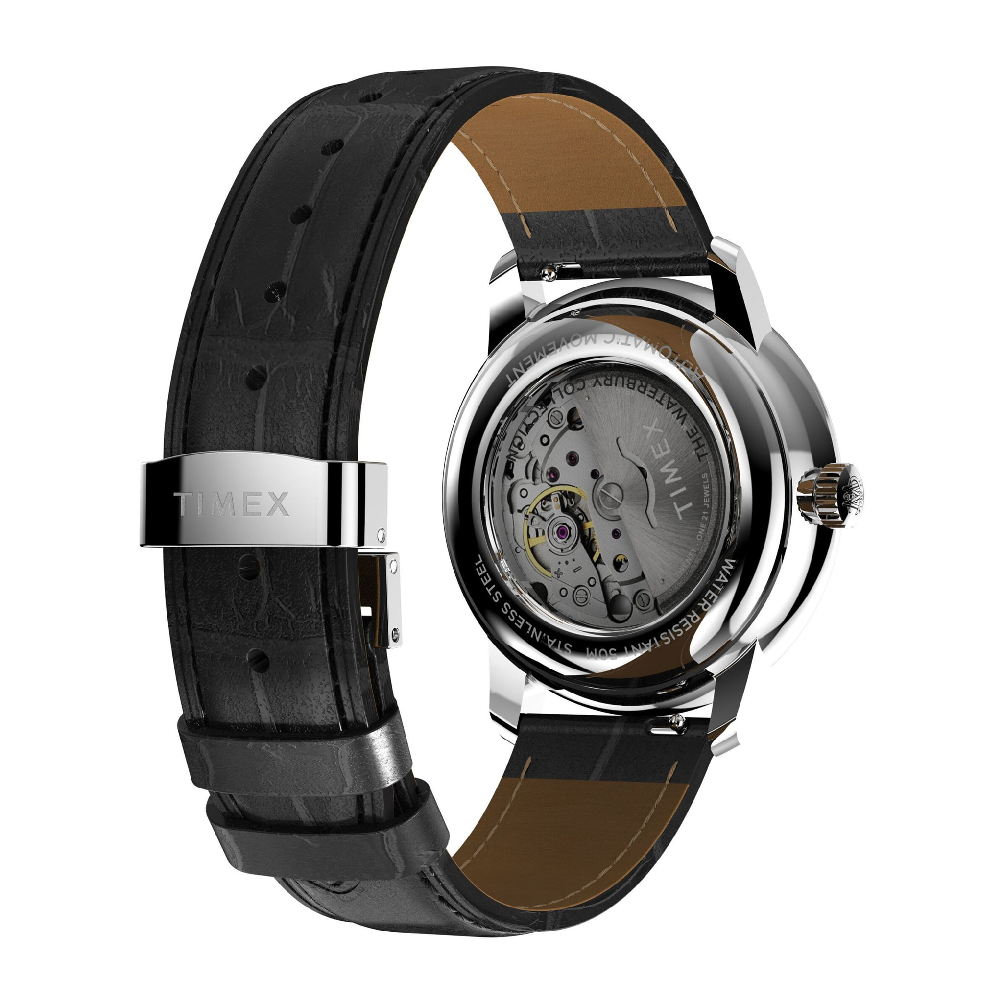 Timex Orologio Meccanico Automatico Waterbury Metropolitan Automatic
