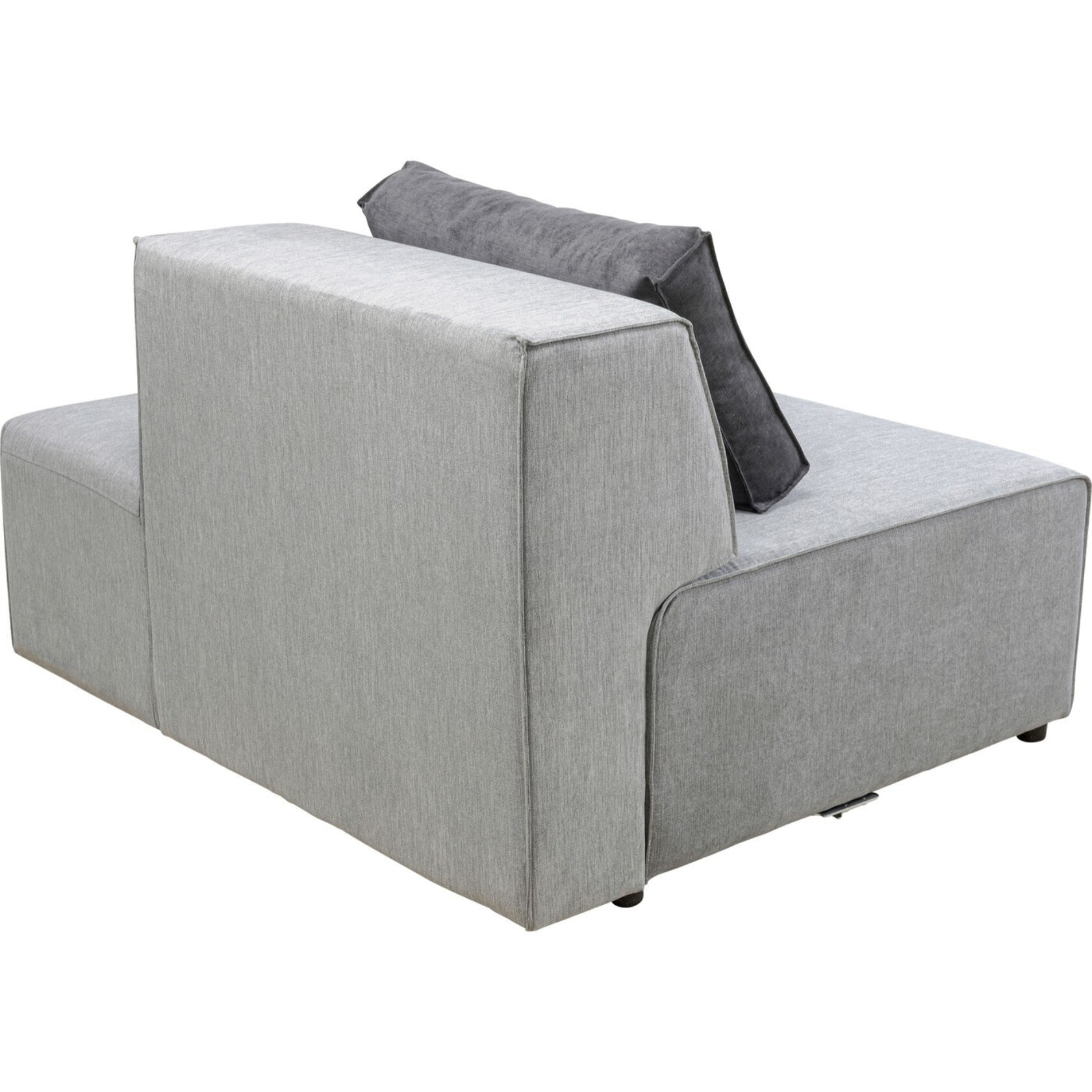 Méridienne canapé Infinity gris Kare Design