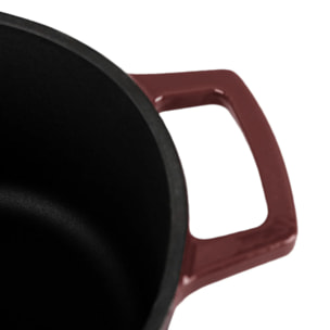 Cocotte ronde en fonte émaillée
