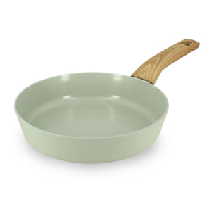 Poêle 20cm avec revêtement céramique céladon - tous feux COLORAMA