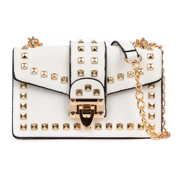 VillaIrpina bolso bandolera tote mini, de piel sintética.