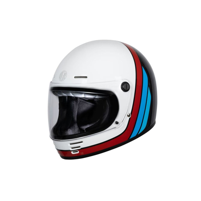 CASCO ORIGINE OMEGA SUMMIT RED WHITE GLOSS (ECE22.06)