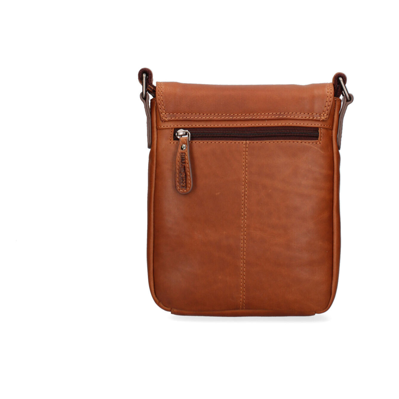 Borsa a tracolla  da uomo In Vera pelle Made in Italy 26x30x8 cm