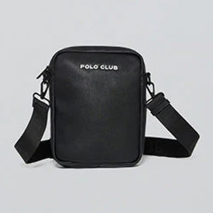 Bolso bandolera negra Radley con detalles Polo Club
