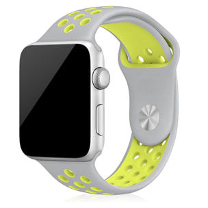 Correa deportiva de silicona Compatible con Apple Watch de: 38/40/41mm Talla M/L