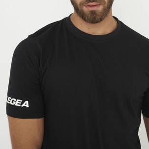 T-Shirt girocollo in cotone Aria