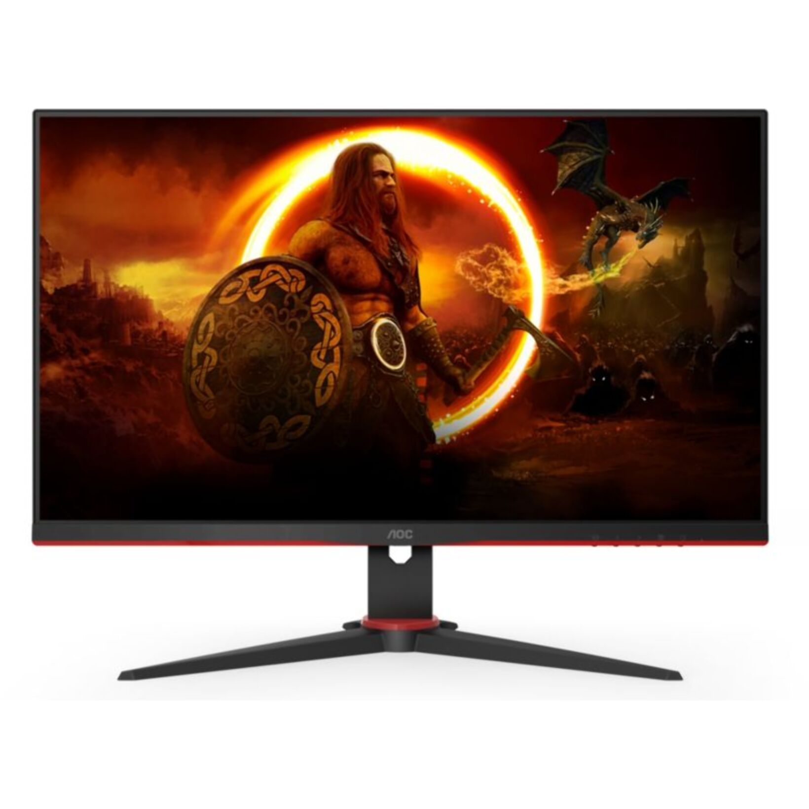 Ecran PC Gamer AOC G2 24G2ZE/BK Plat 24'' IPS