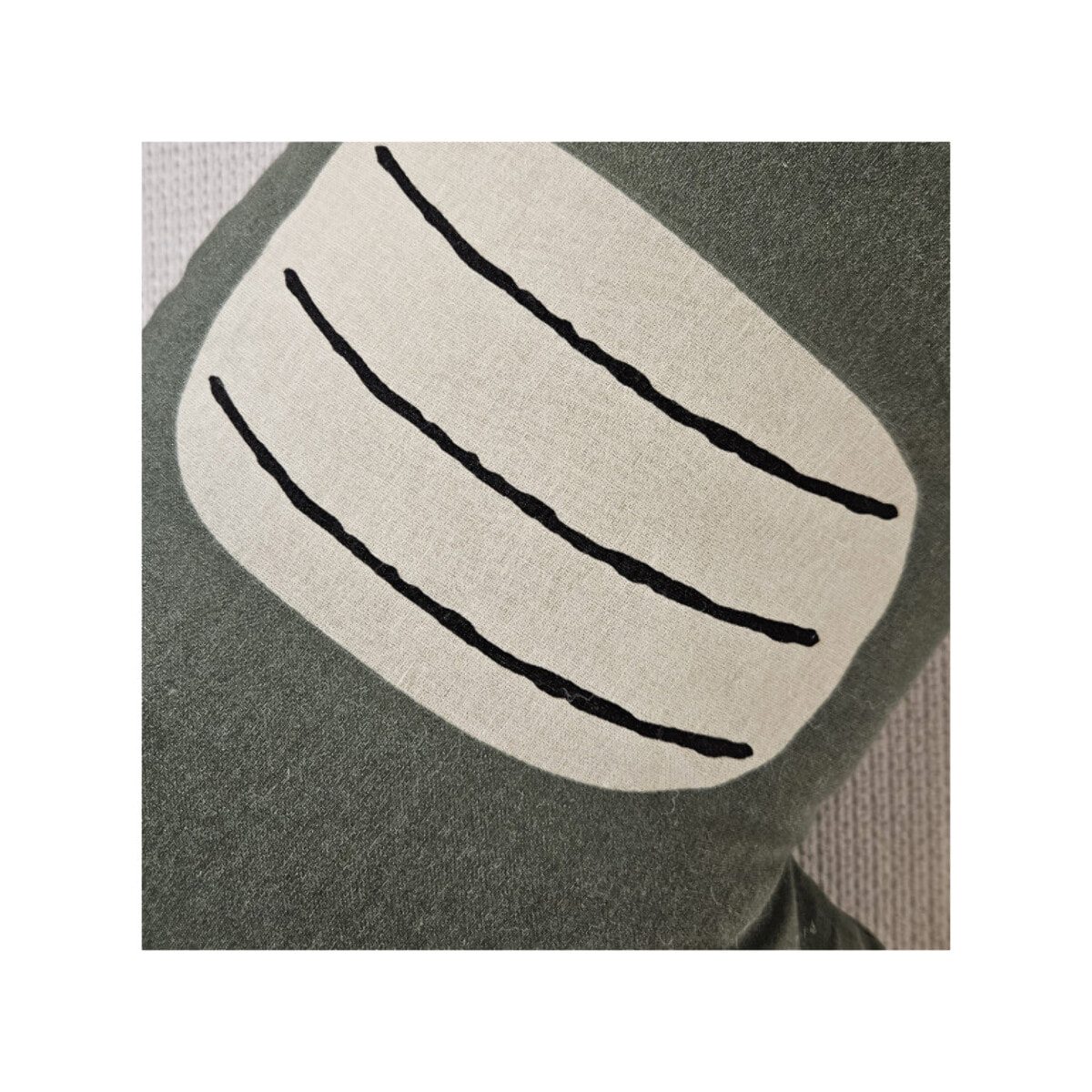 Coussin en forme de crocodile housse non amovible en coton - ALI