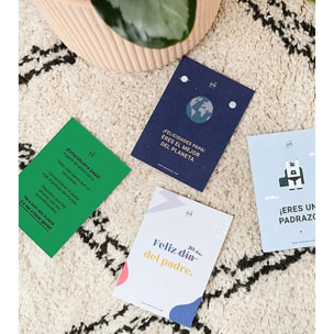 Postal "Feliz 365 días del padre"