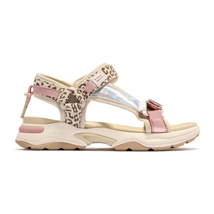 Sandalias Deportivas de Mujer con Estampado en Rosa 347