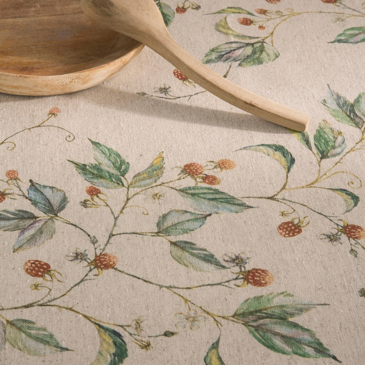 Mantel lino antimanchas estampado Misana Siena