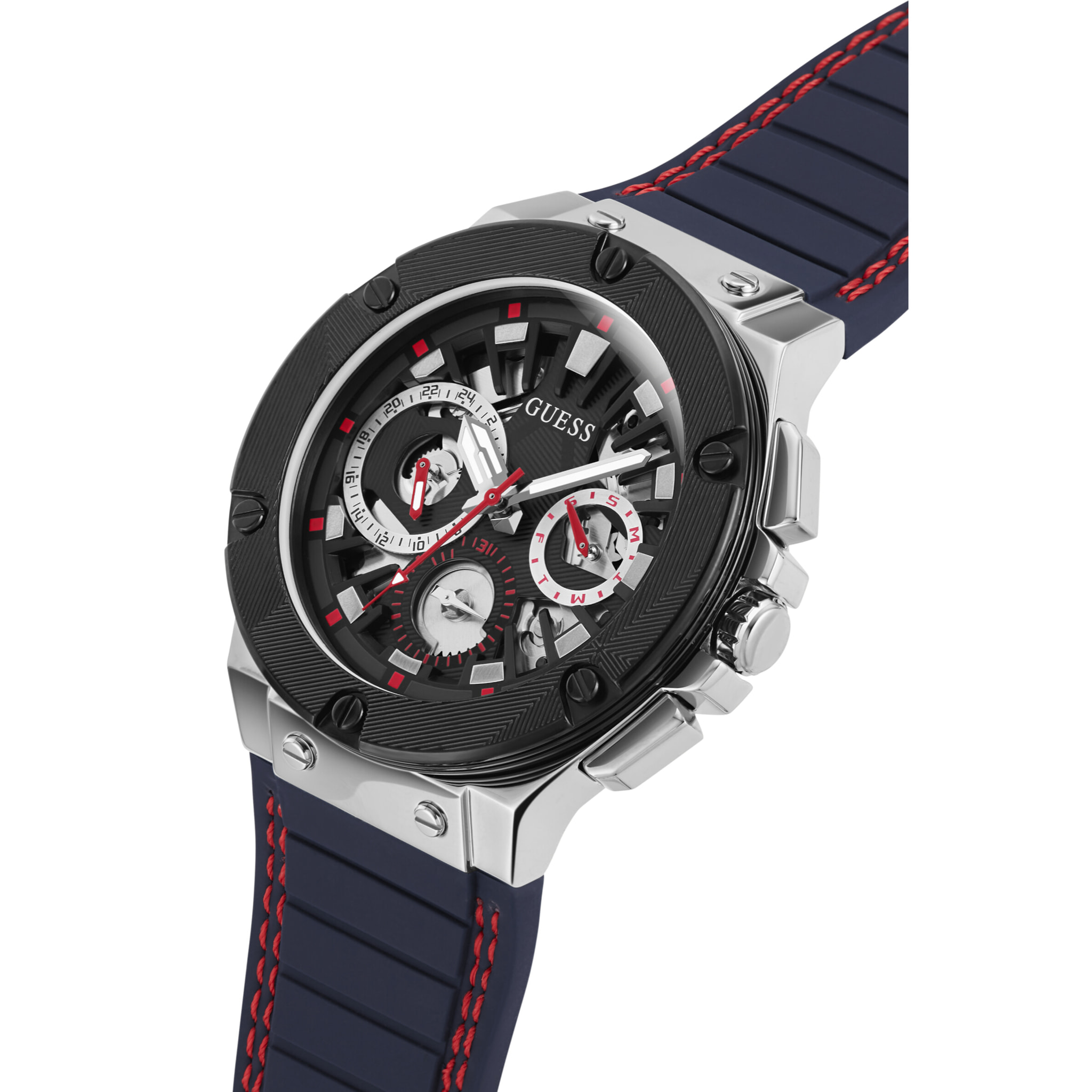Guess Orologio Analogico Al Quarzo Circuit