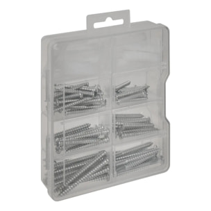 Kit de visserie argent