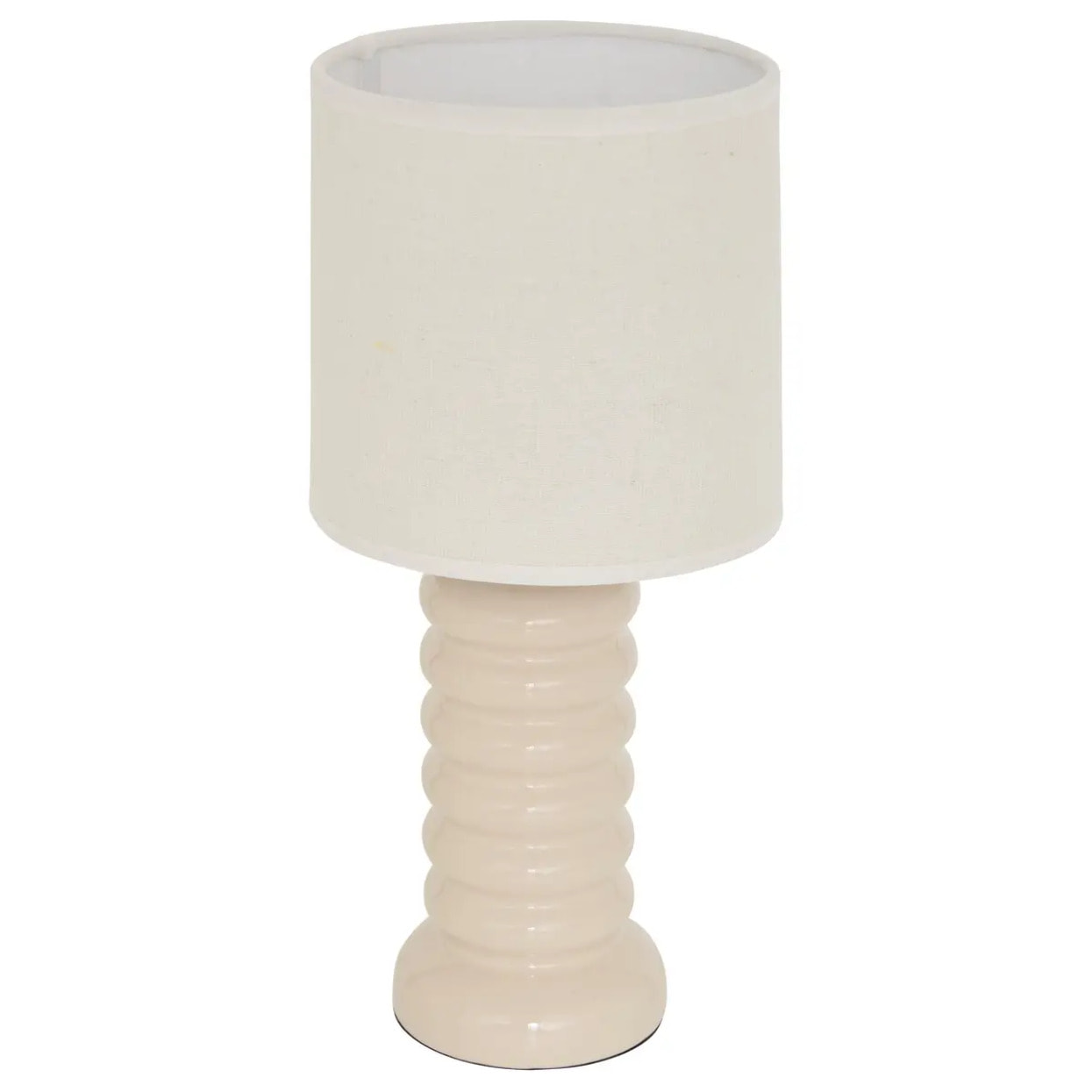 Lampe Vinas beige H33cm