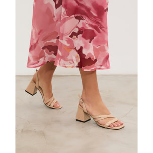 Sandalias de tacón Cloe 8 cm