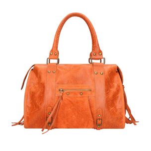 Borsa a spalla da donna - Modello Clara - Vera pelle - 41.0 x 28.0 x 13.0 cm