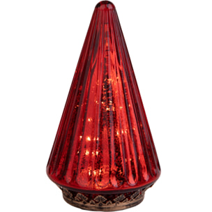 Albero con led - Pezzi 3 - 10,8xH19x10,8cm - Bianchi Dino SpA