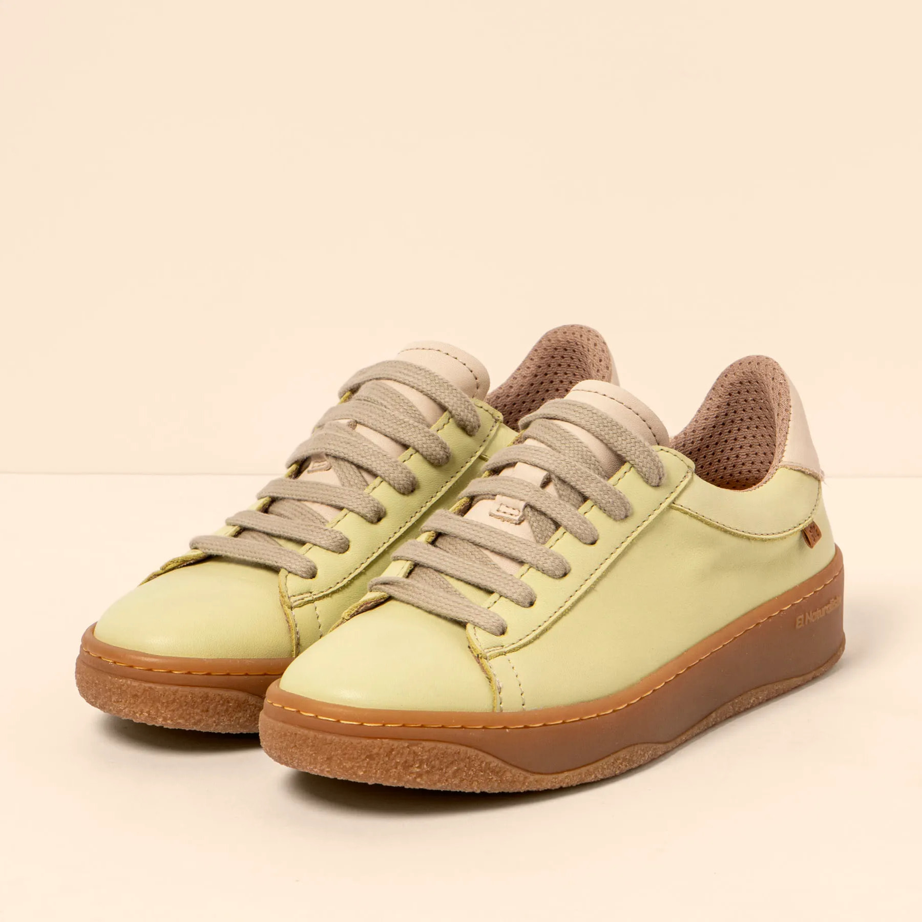 Zapatos N5848 SOFT NAPPA LIME/ GEO color Lime
