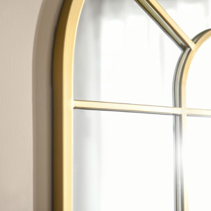 Espejo Decorativo de Pared 50x70 cm Espejo de Ventana para Salón Dormitorio