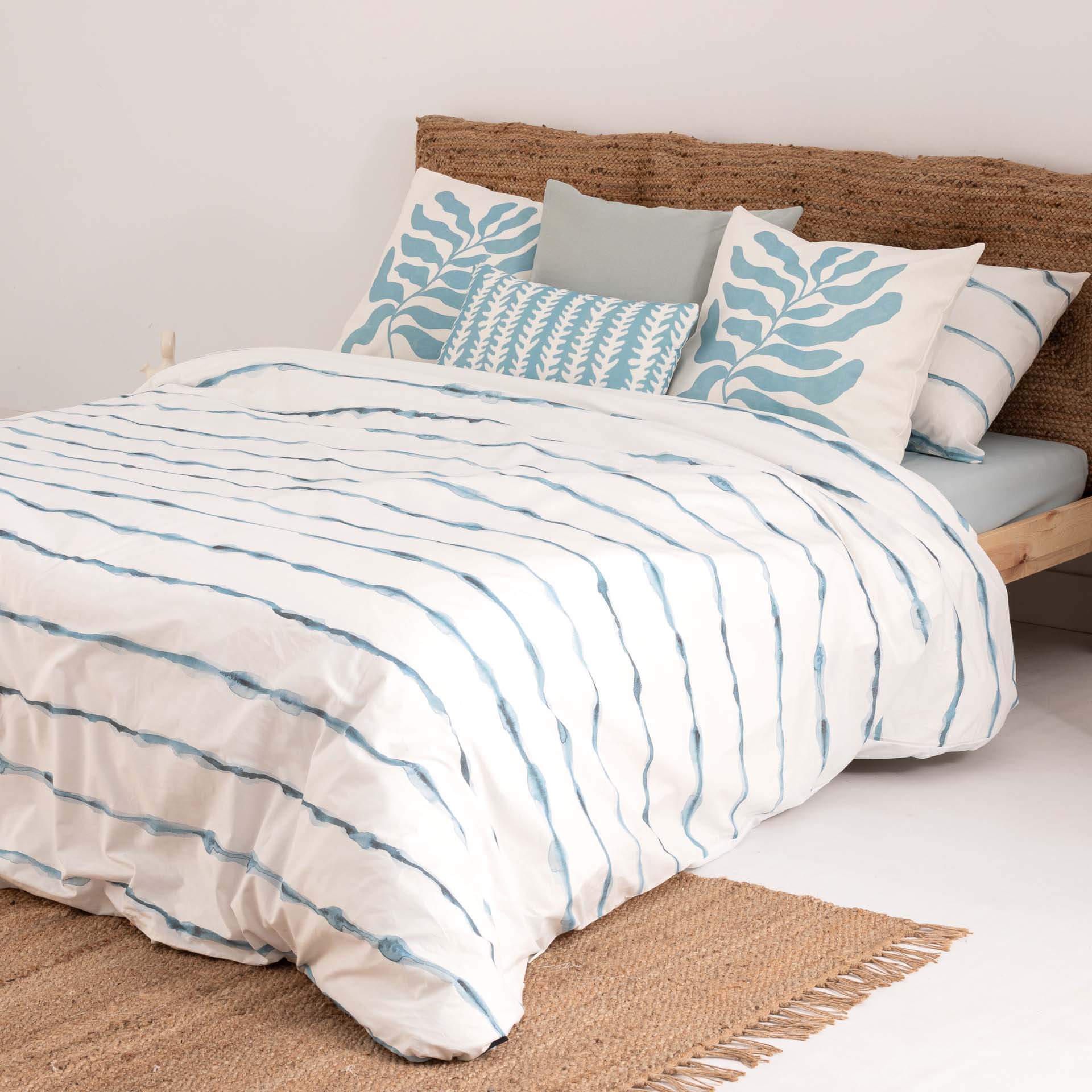 Housse de couette en 100% coton 157 fils Vera