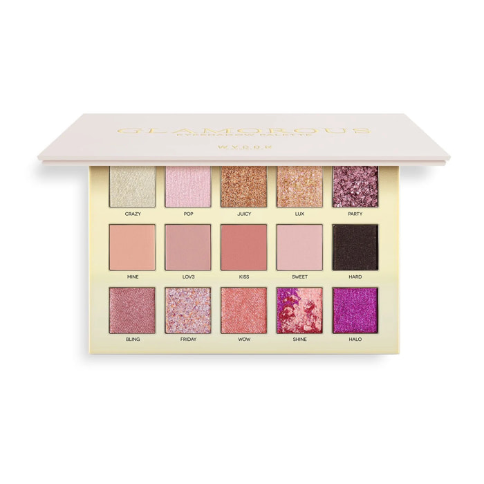 GLAMOROUS - EYESHADOW PALETTE Palette con 15 ombretti matt e shimmer