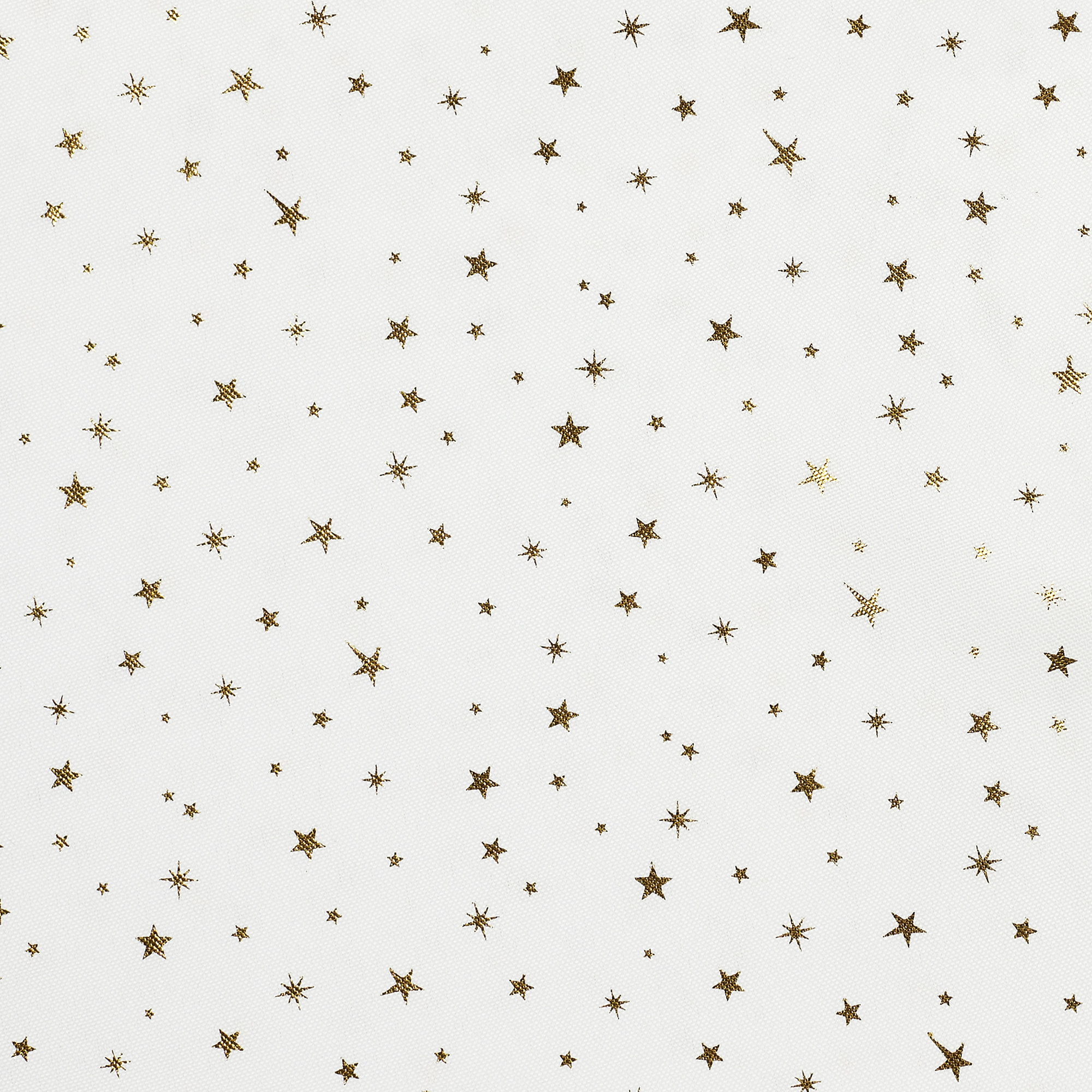 NAPPE MOTIF ETOILE DOREE 140X250CM
