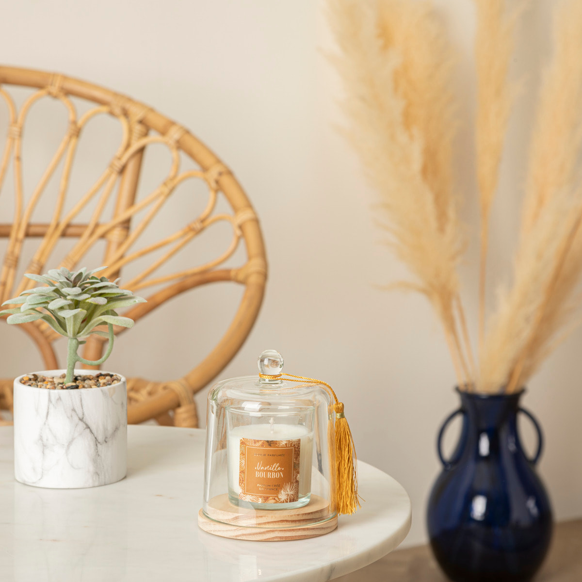 Bougie parfumée "Loli" - vanille - 130g