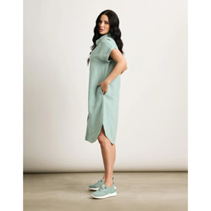 Vestido Midi Turquesa - Bayo