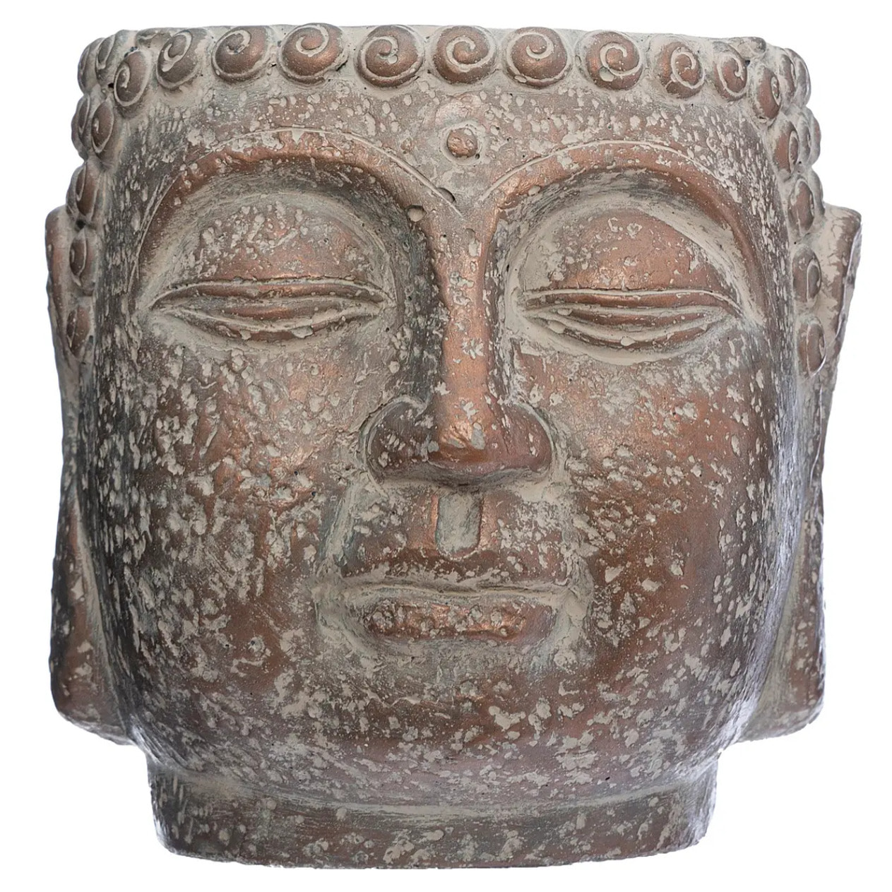 Pot "Bouddha" - ciment - H17 - 5 cm