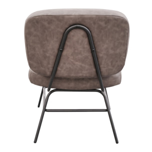 Fauteuil Detroit Gris