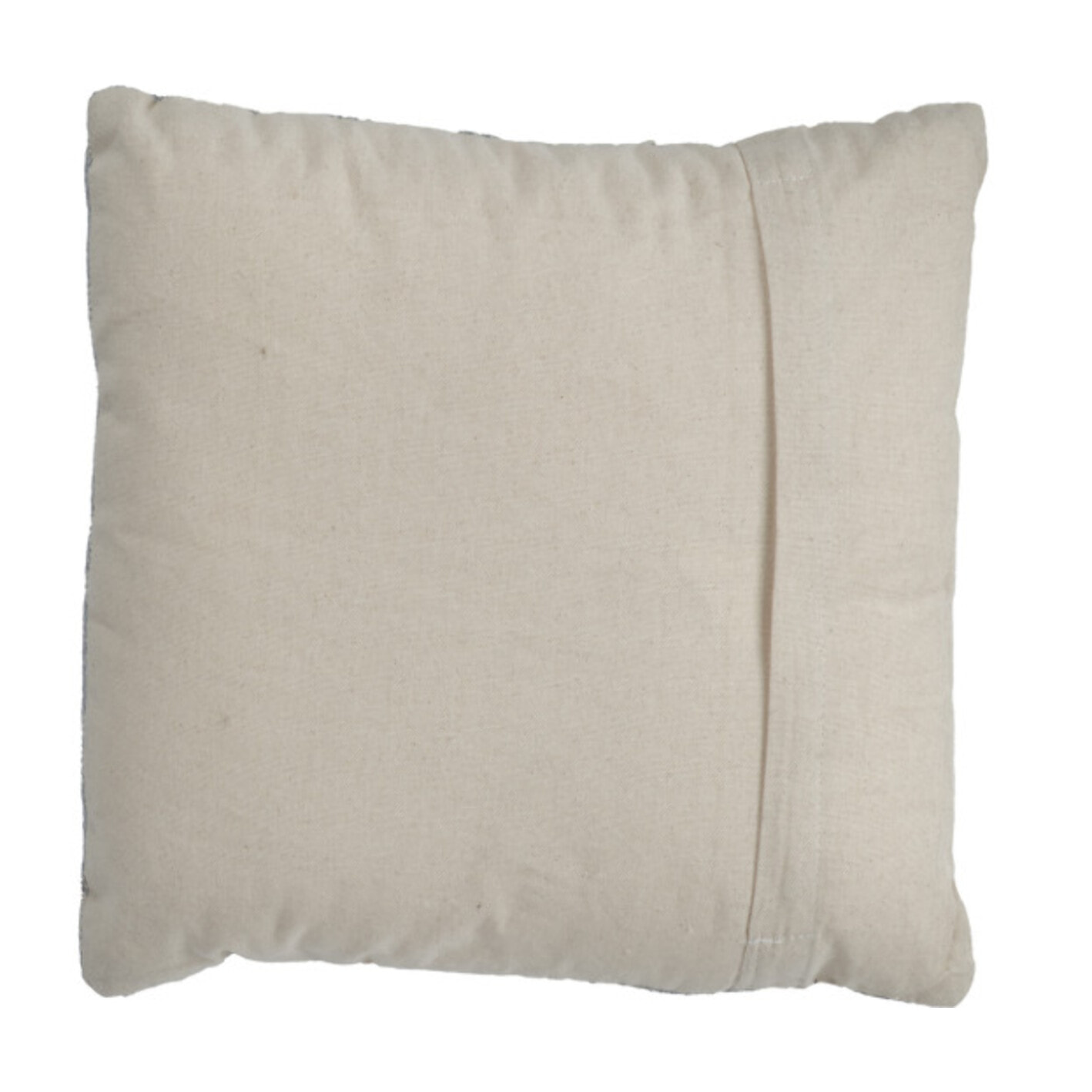 Coussin en coton brodé carré 40 x 40 cm motifs tribal - TRIBE