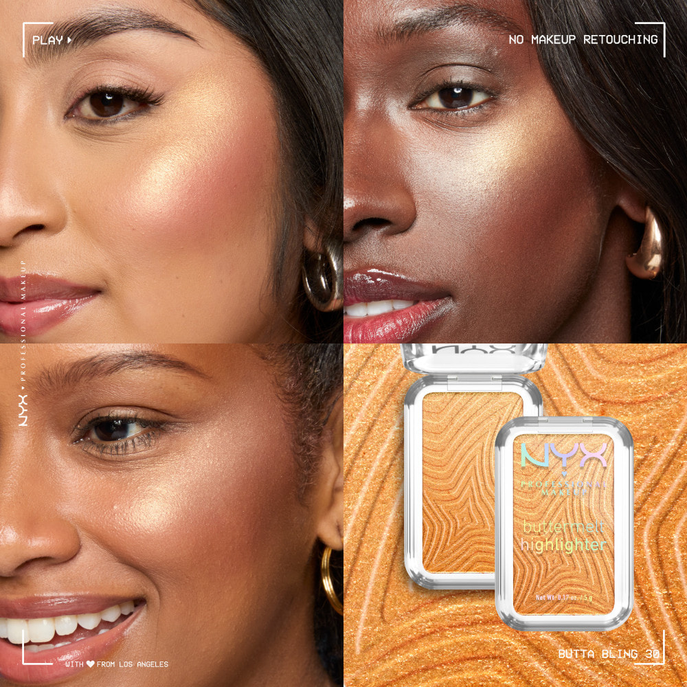 NYX Professional Makeup Buttermelt Highlighter BUTTA BLING