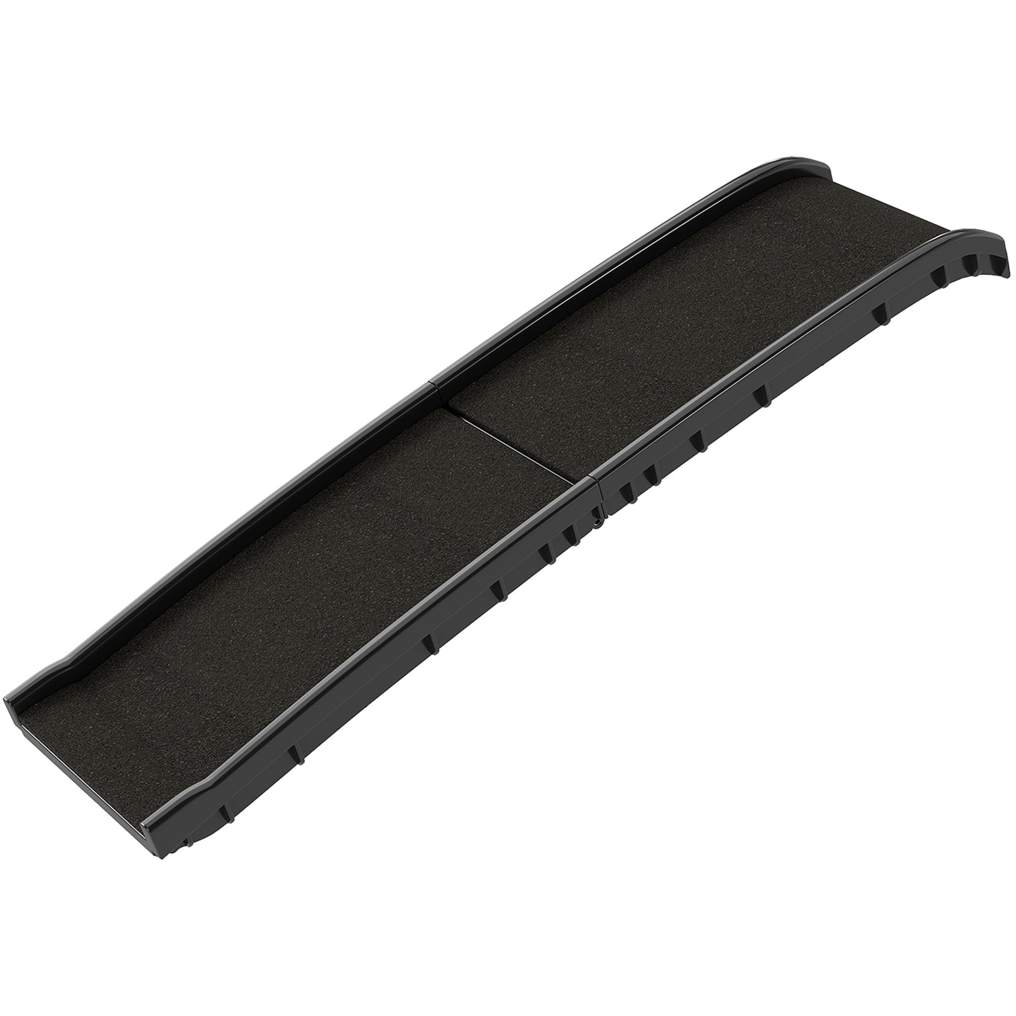 Rampe pliable chien surface antidérapante 155x38x15cm plastique noir