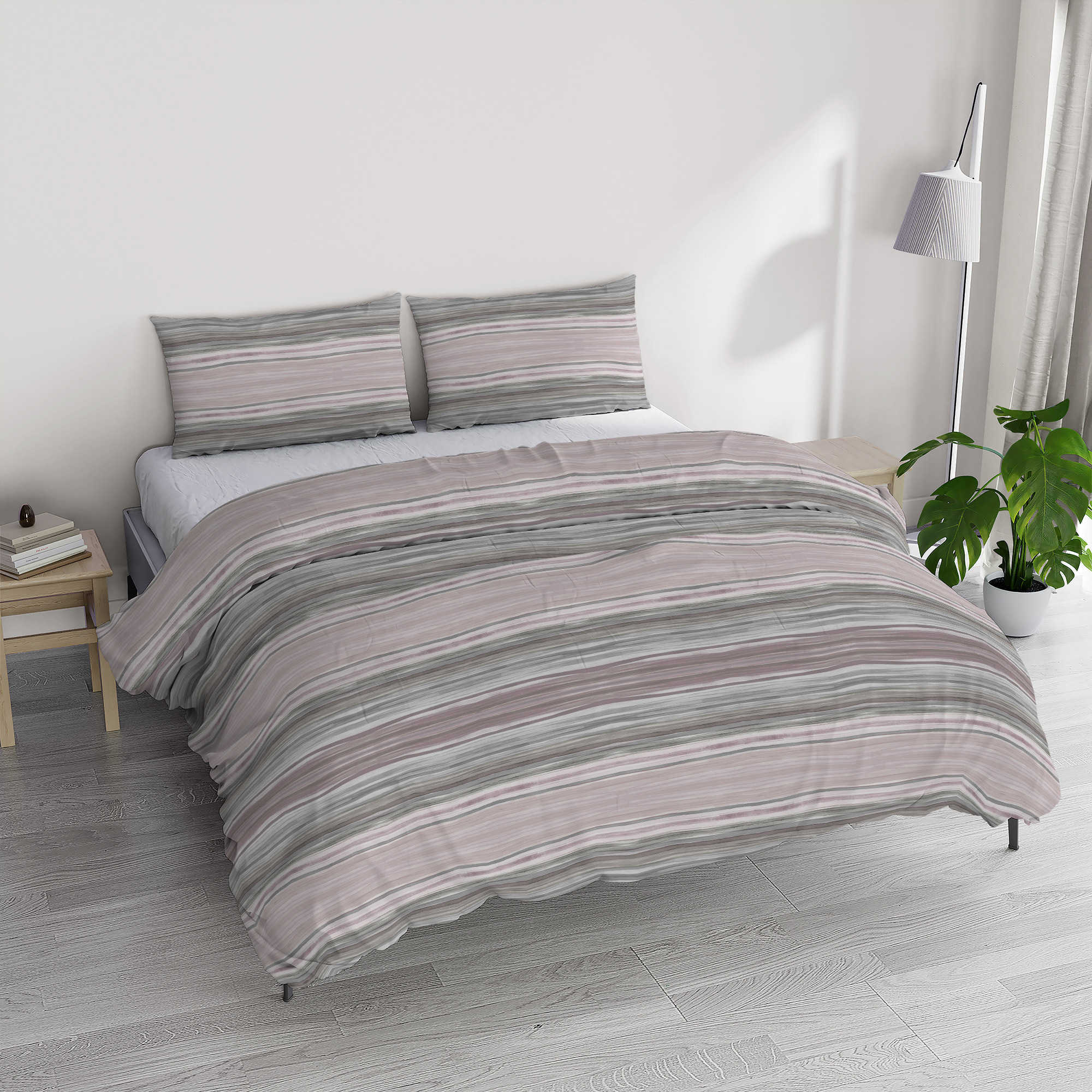 PARURE COPRIPIUMINO RIVER MATRIMONIALE RIO GOLD