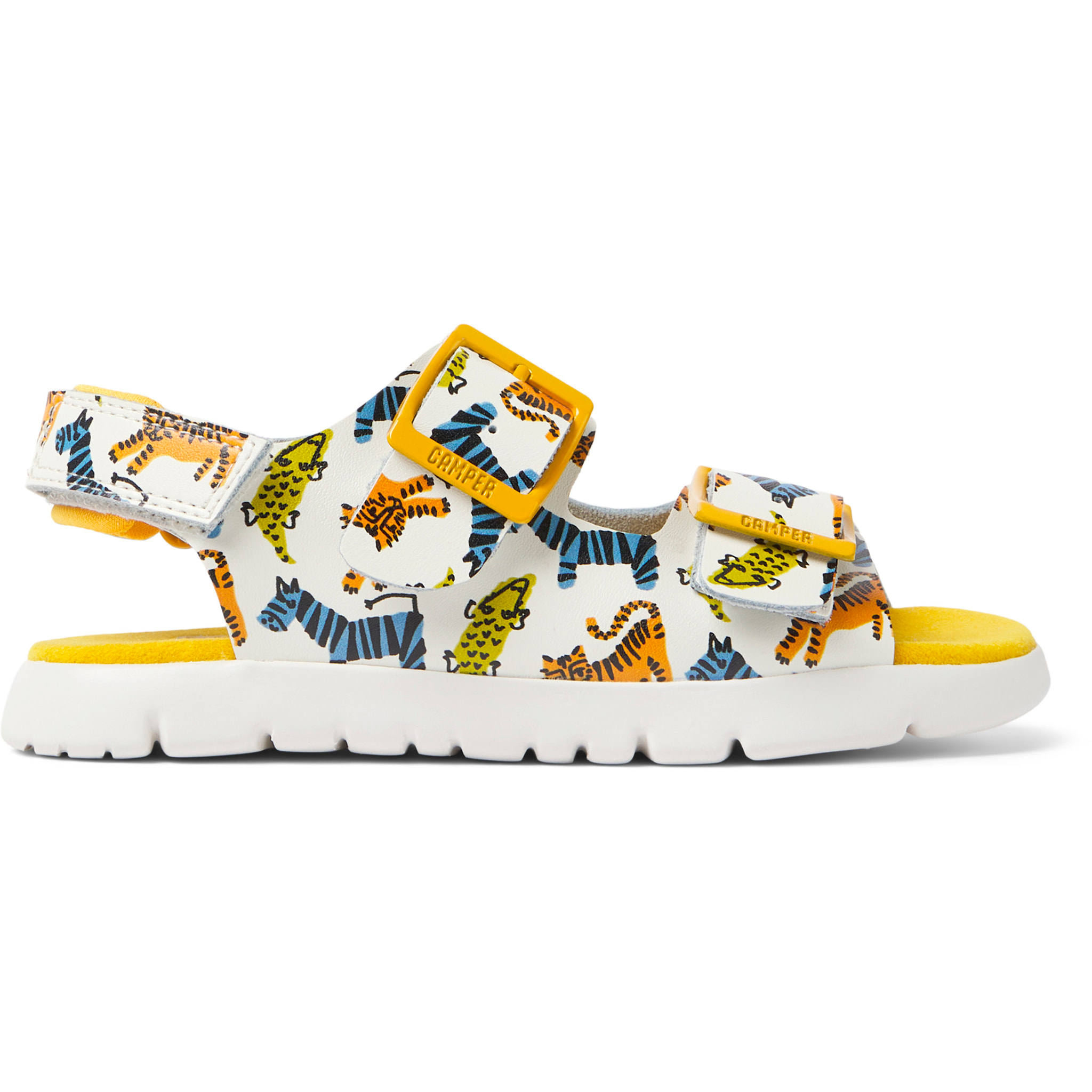 Sandalias - CAMPER Oruga - Multicolor - Cuero liso