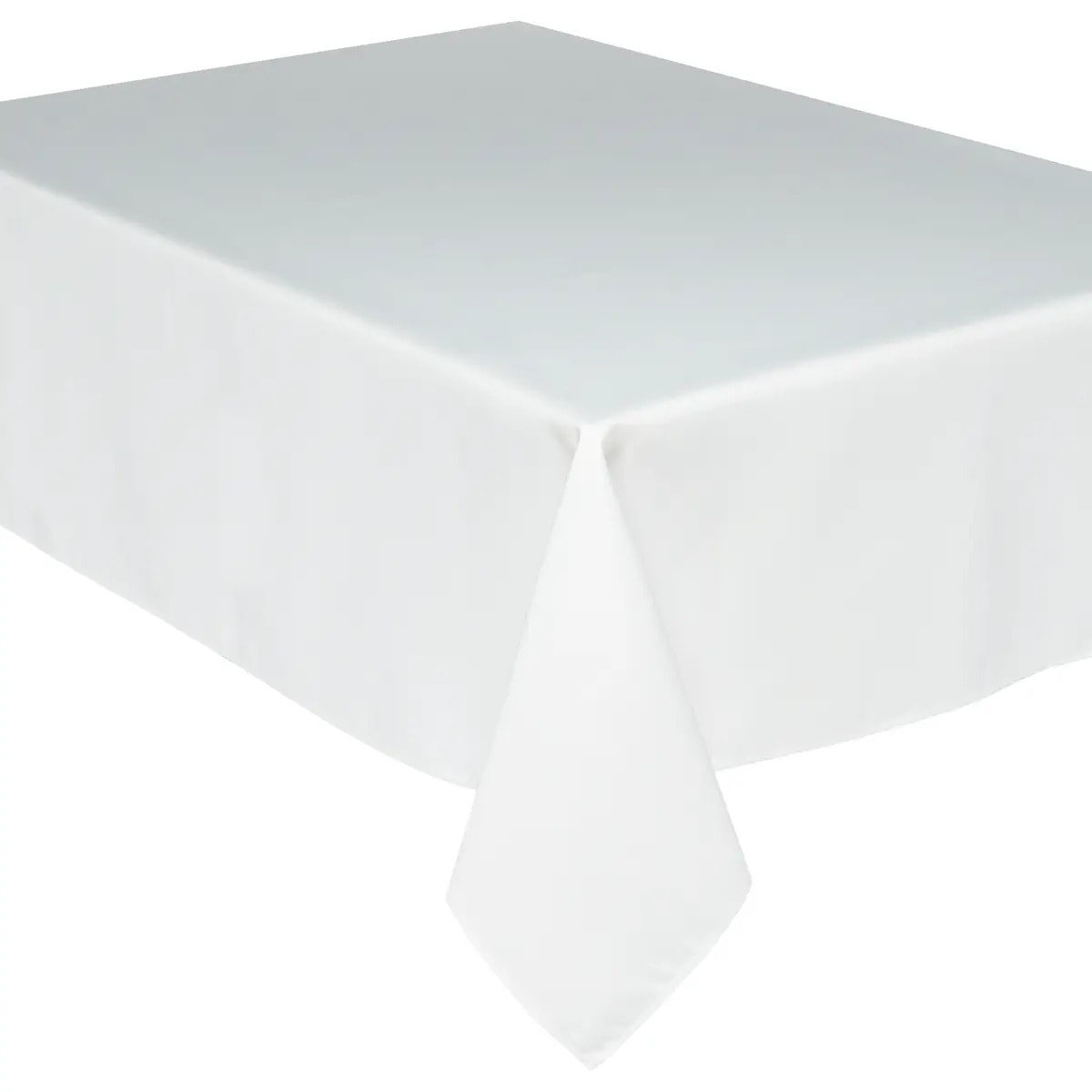 Nappe anti-tâche "Lallie" blanc ivoire 140x240cm